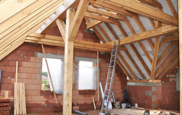 Portessie attic trusses